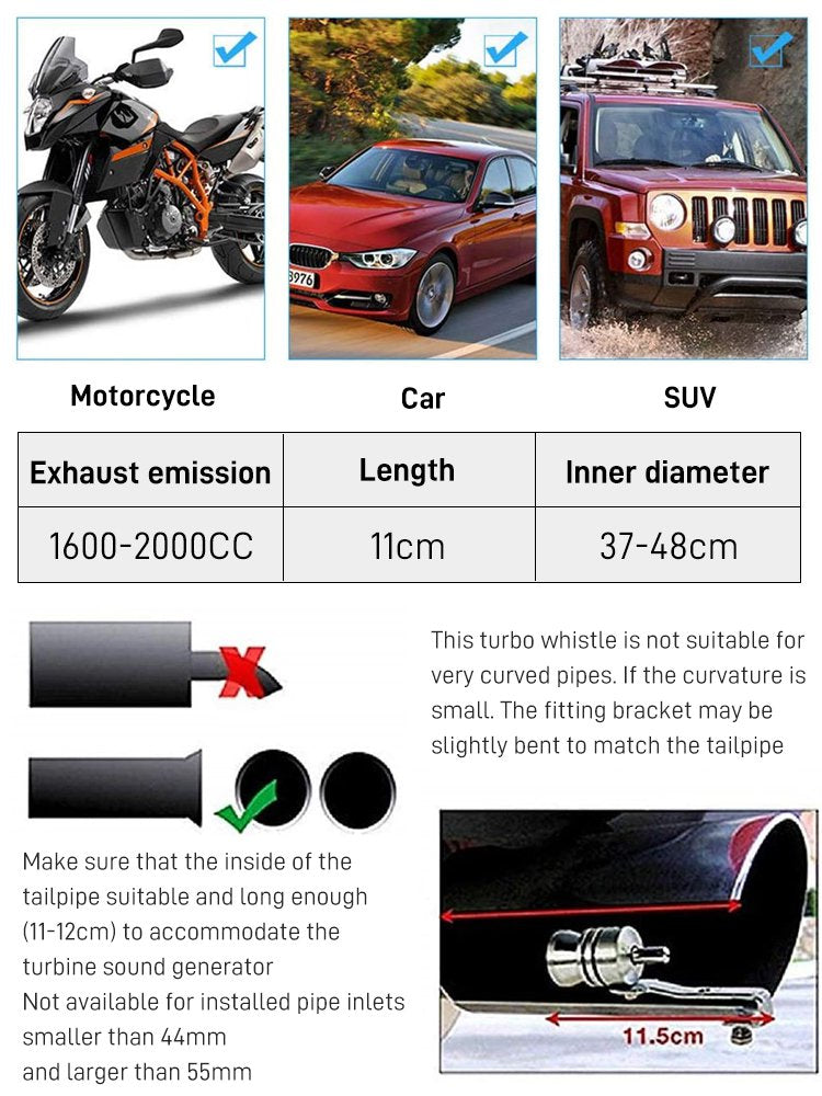 Super buka ispušne cijevi (za auto, motocikl)-HR