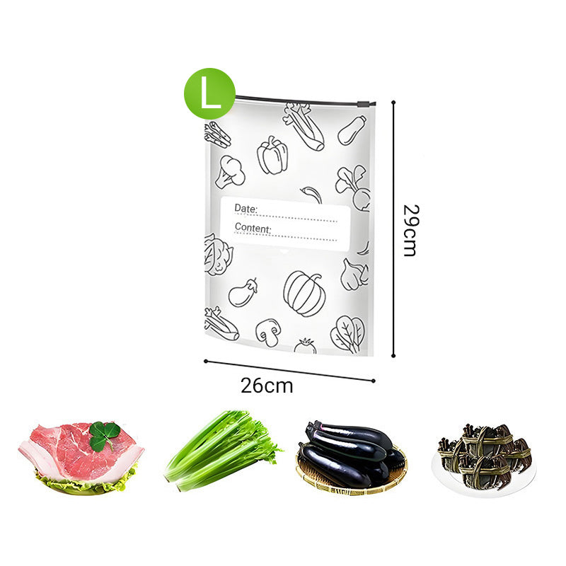 🔥Kup 10, a 20 dostaniesz gratis🔥✨Wielokrotnego użytku woreczki do przechowywania z aluminiową folią