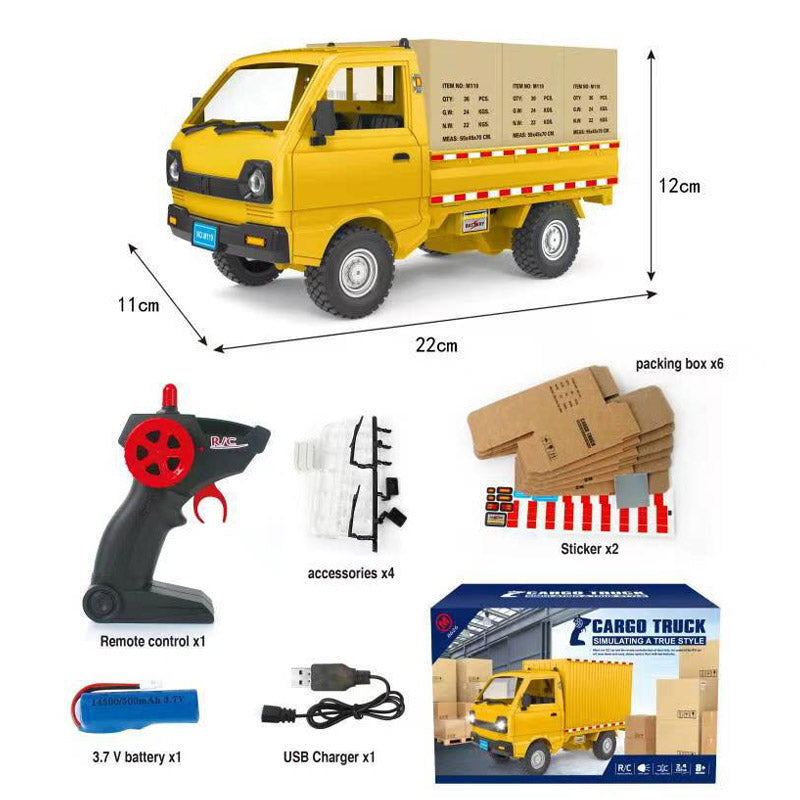🔥🎁 Nuotoliniu būdu valdomas, įkraunamas konteinervežis 🎮🚚-LT