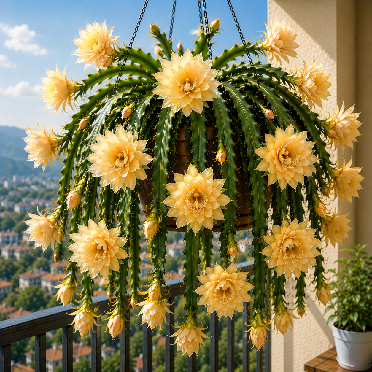 💫 Redki kaktus orhideje Epiphyllum 🌸 Redka roža, ki jo vsi občudujejo-SI