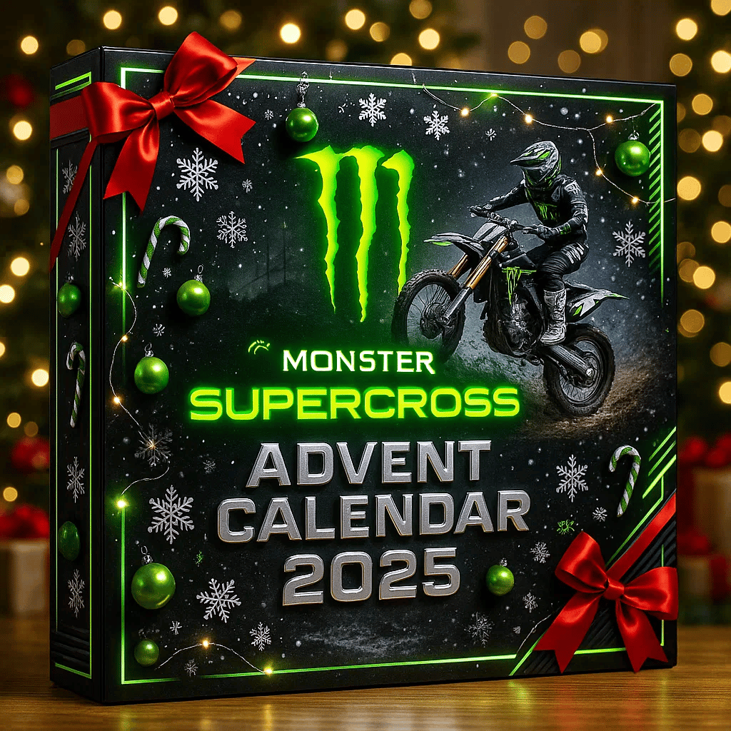 🔥Ограничена серия, остават само 100 комплекта! - 🏍️Monster Energy Supercross Адвент календар 2025