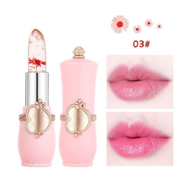 🔥Lápiz labial que cambia de color Crystal Flower Jelly🔥Compra 1 y llévate 1 gratis-ES
