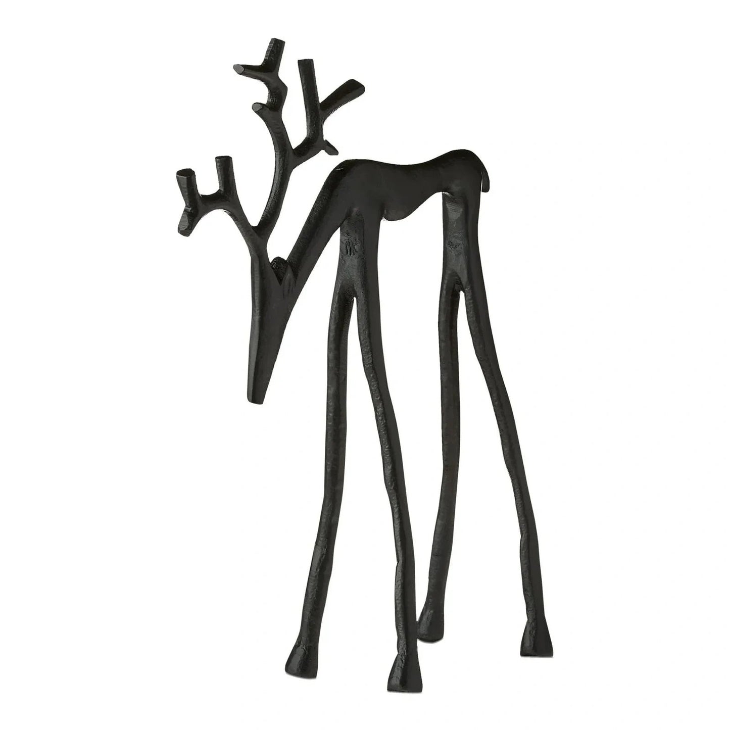 🎅Božični bestseller 🦌 Črna figurica jelena, božični okras