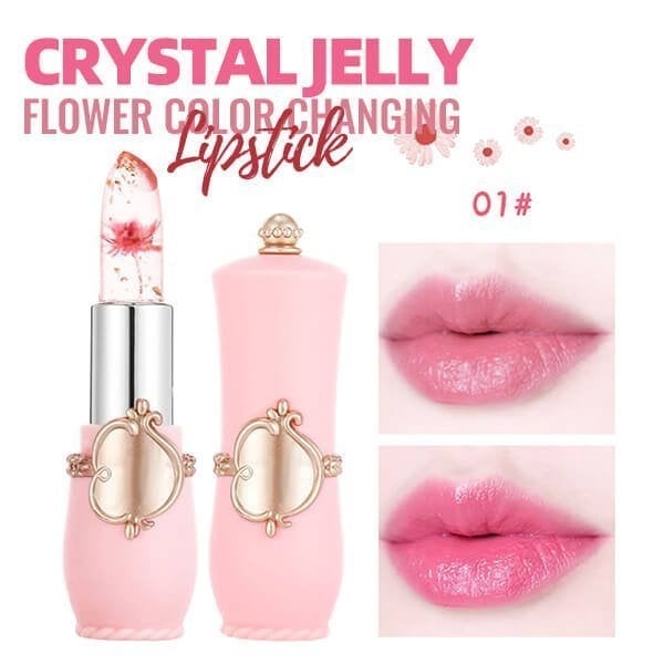 🔥Lápiz labial que cambia de color Crystal Flower Jelly🔥Compra 1 y llévate 1 gratis-ES