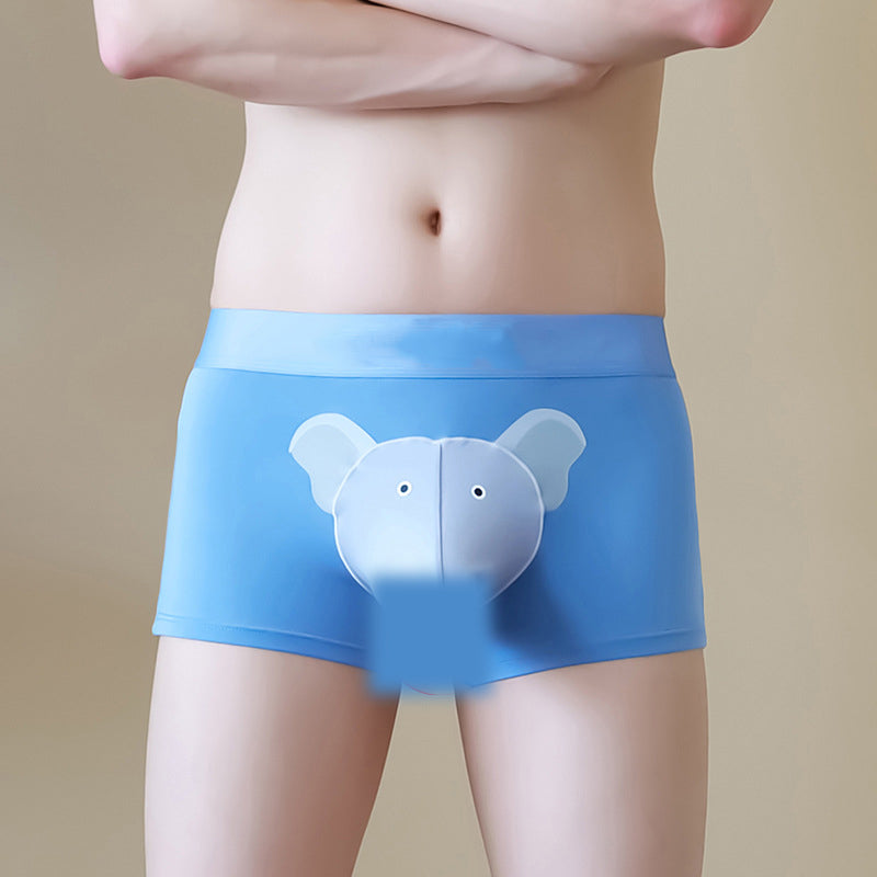 🐘Moške zračne boksarice s 3D-žepkom🩲