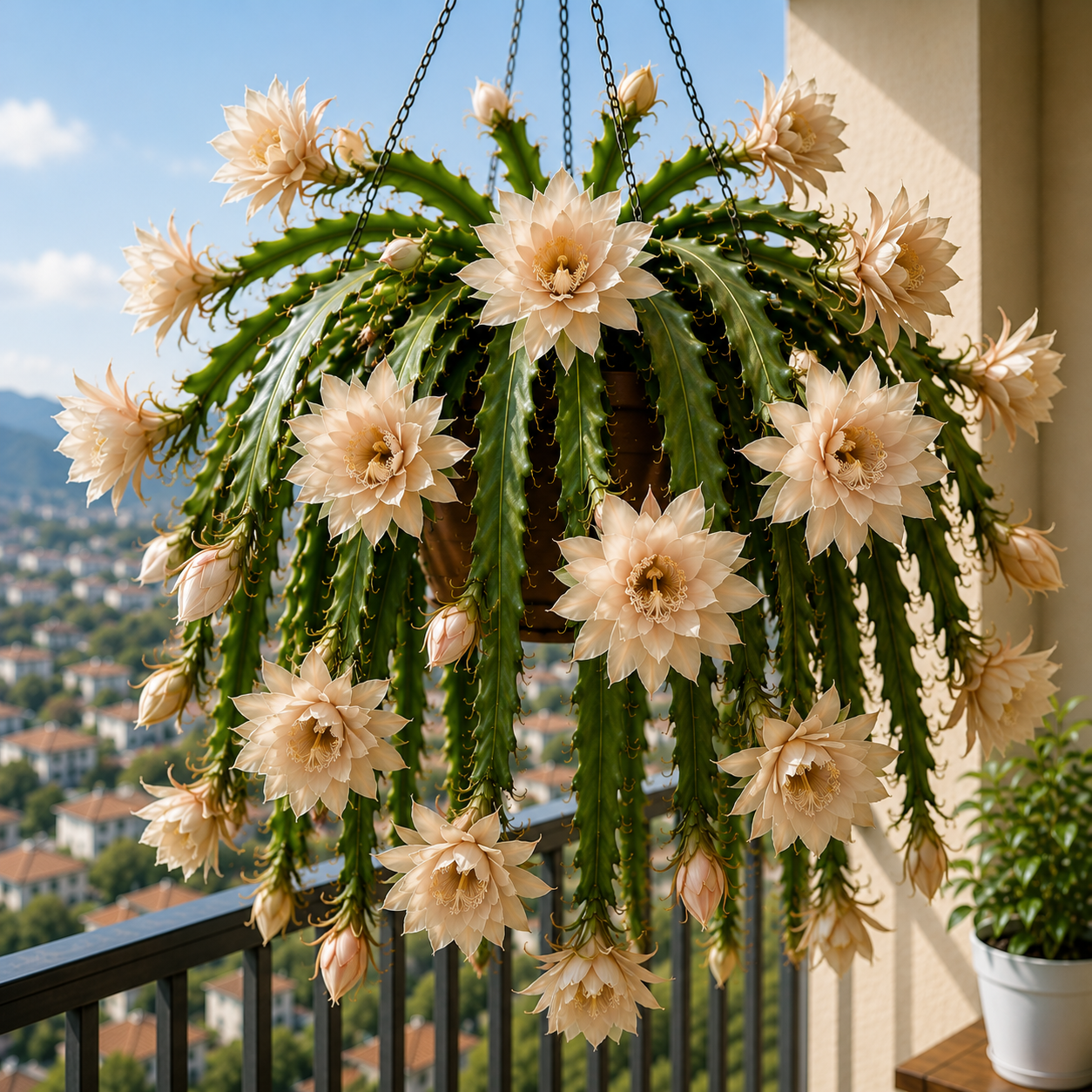 💫 Redki kaktus orhideje Epiphyllum 🌸 Redka roža, ki jo vsi občudujejo-SI