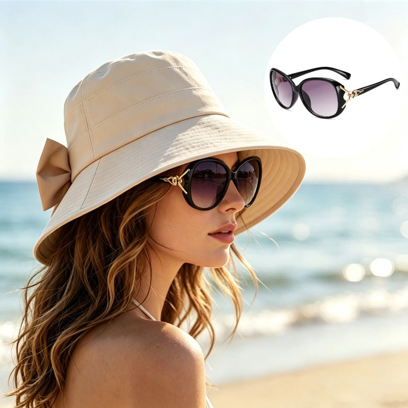 👒☀️Plataus krašto, varlyte surišta moteriška skrybėlė nuo saulės-LT