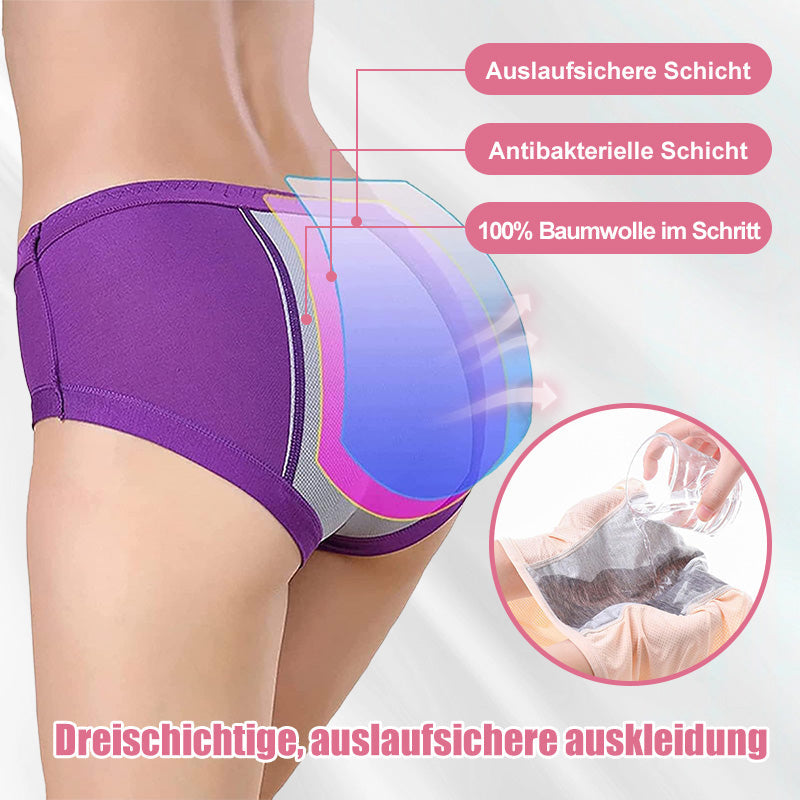 (L-8XL)🌸Купете 2, вземете 1 безплатно🔥Дамско бельо с висока талия, непромокаемо👙
