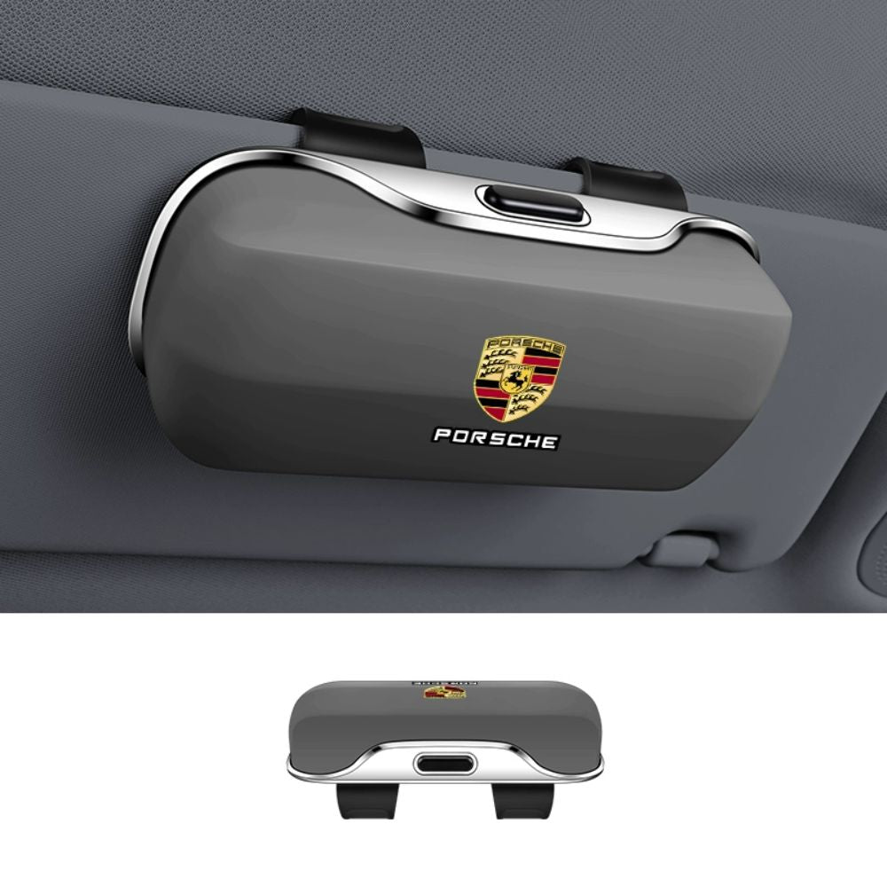 Wielofunkcyjne etui na okulary przeciwsłoneczne do samochodu