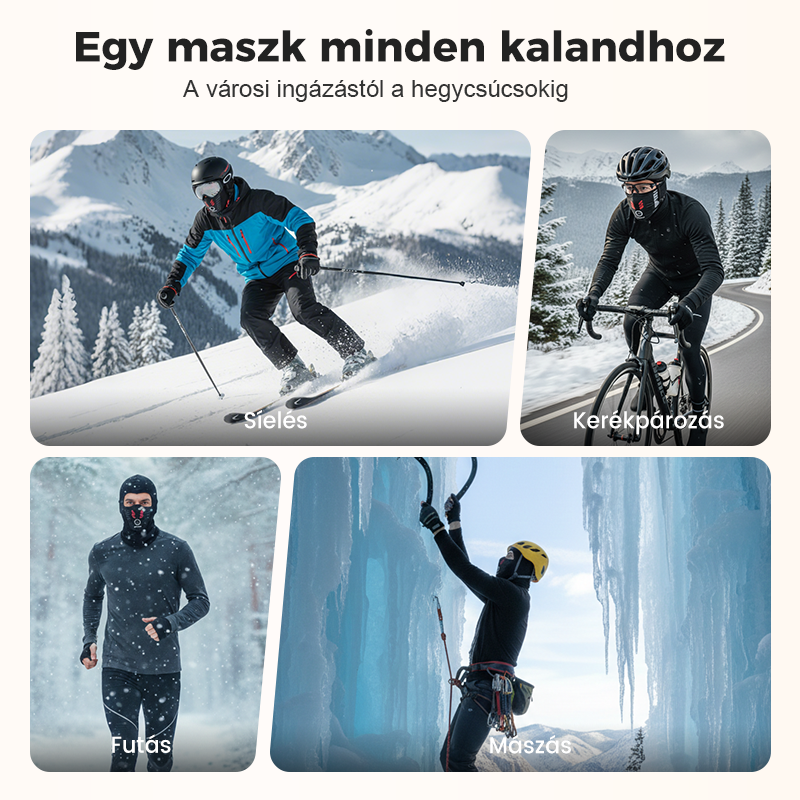 💞 Vetroodporna čelada za zimsko uporabo, unisex-SI