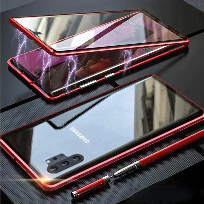 Калъф Samsung двустранен магнитен закалено стъкло