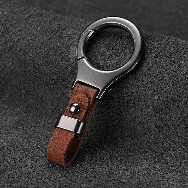 Oferta especial ✨50% de descuento ✨Llavero sencillo con logotipo de coche de gamuza-ES