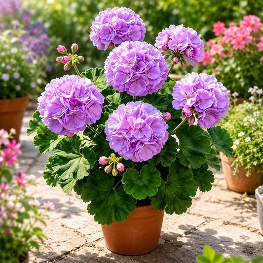 💜 Semena orjaške pelargonije Pom-Pom-SI