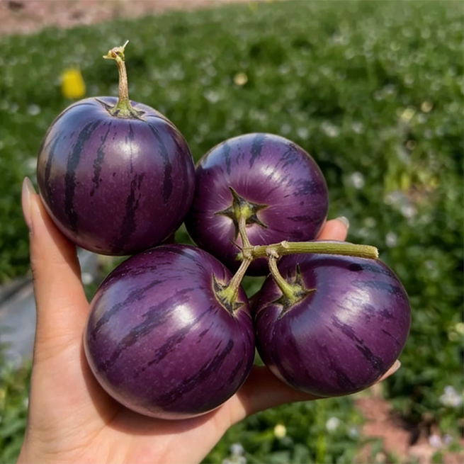 😋 Sjemenke ljubičastog Pepina 💜 Slatko, sočno i lako za uzgoj! 🌱-HR