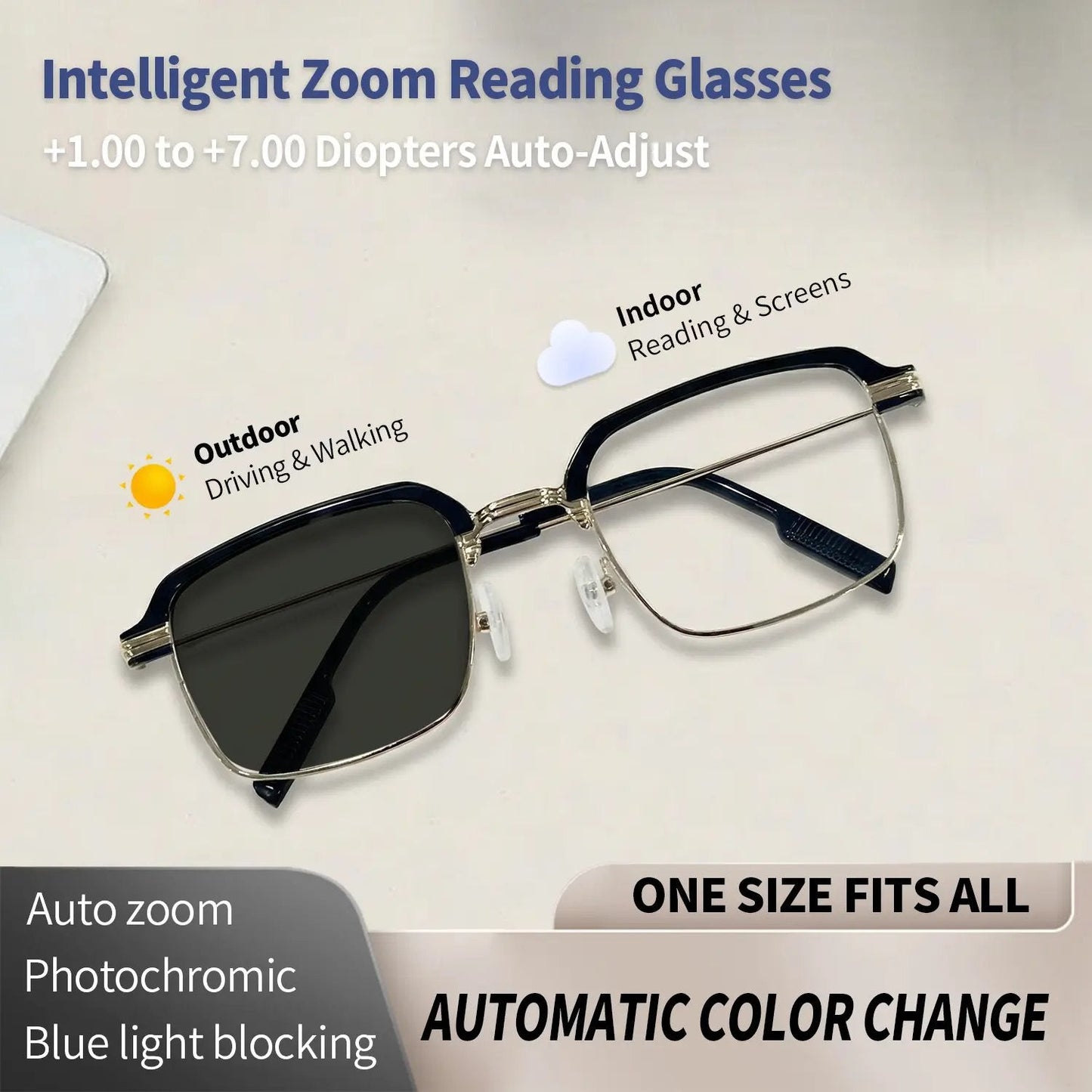 👓✨ HD naočale za čitanje s automatskim podešavanjem-HR