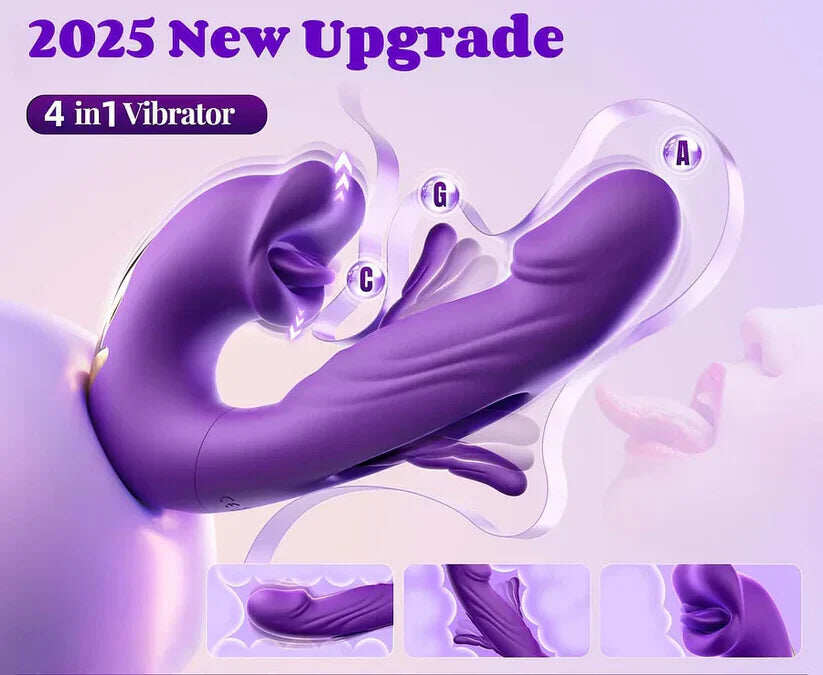 💥Jaunums 2025. gadā 💞 7 vibrācijas un 5 šūpošanās režīmi - G-punkta vibrators-LV