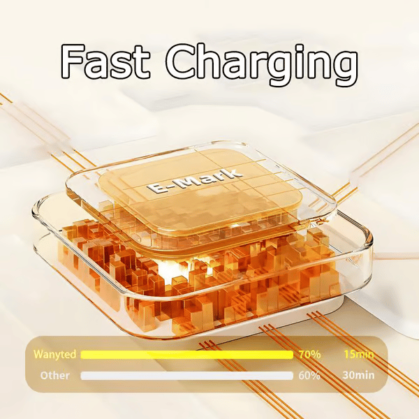 🔥4 в 1 USB кабел за зареждане, бързо зареждане⚡