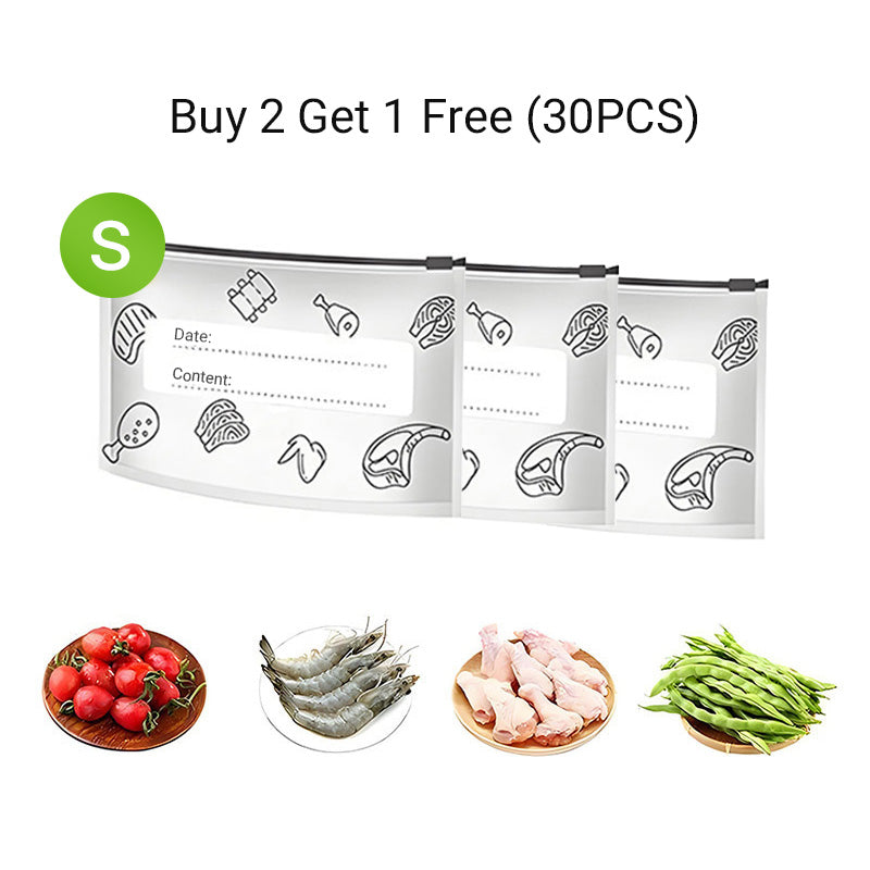 🔥Kup 10, a 20 dostaniesz gratis🔥✨Wielokrotnego użytku woreczki do przechowywania z aluminiową folią