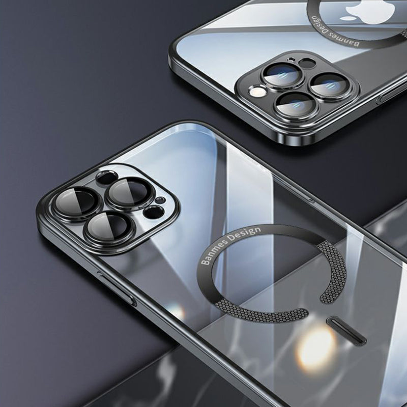 Магнитен прозрачен калъф за iPhone