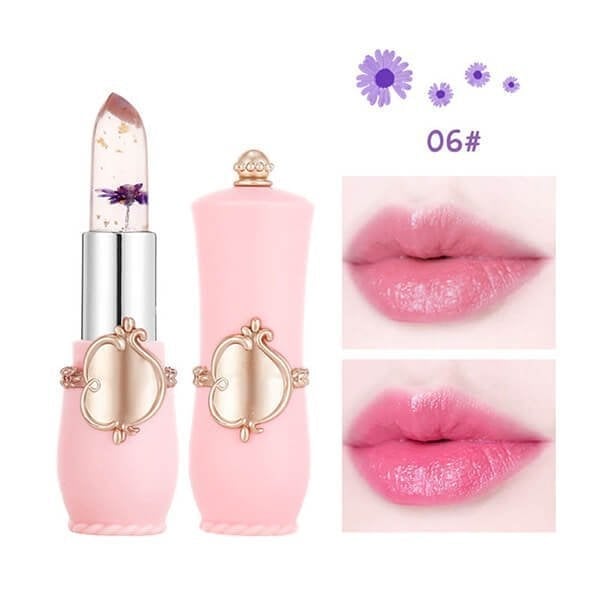 🔥Lápiz labial que cambia de color Crystal Flower Jelly🔥Compra 1 y llévate 1 gratis-ES