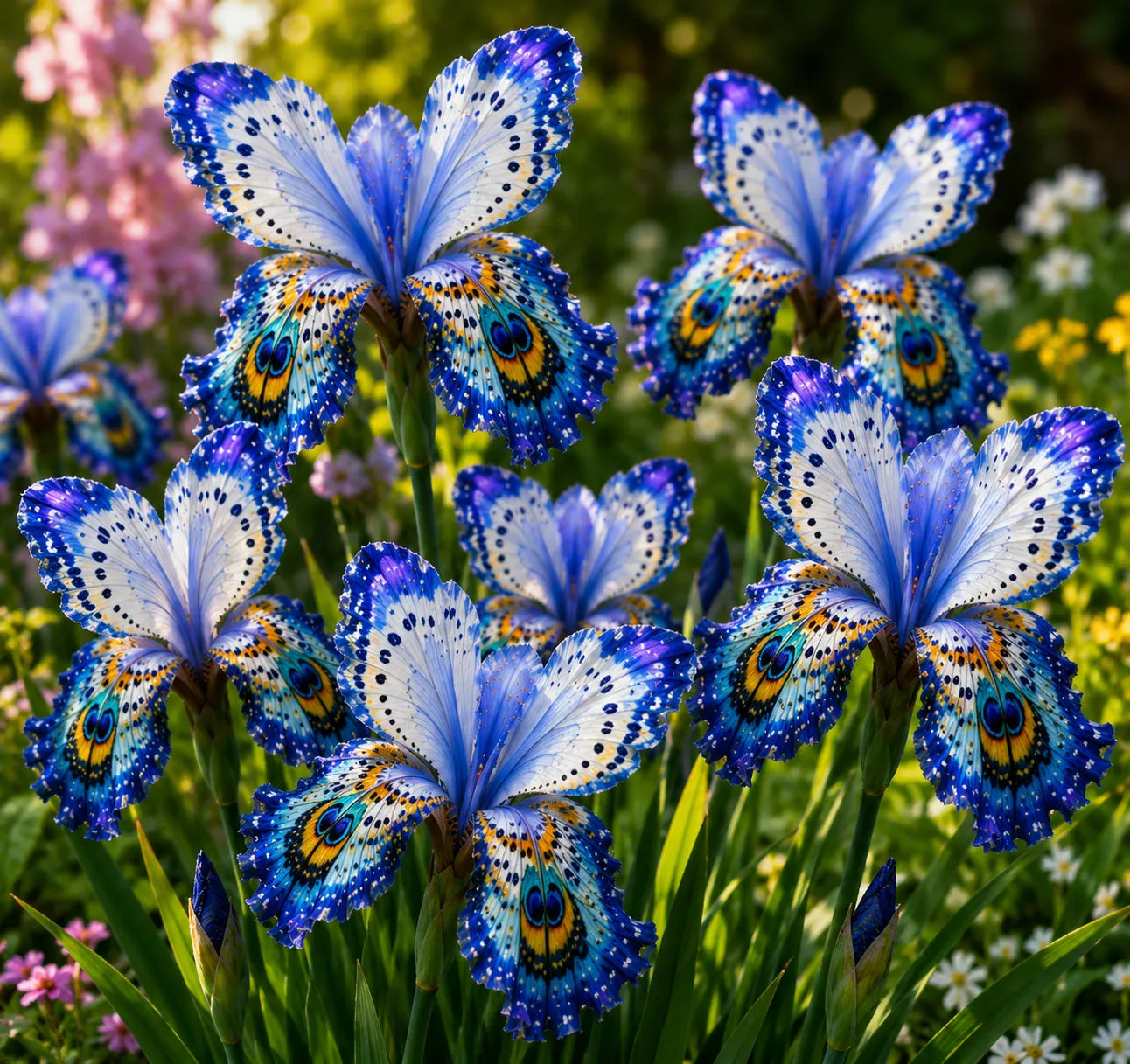 🦋Drugelių vilkdalgių svogūnėliai – ✨Užsiauginkite savo stebuklingą sodo stulbinantį augalą-LT