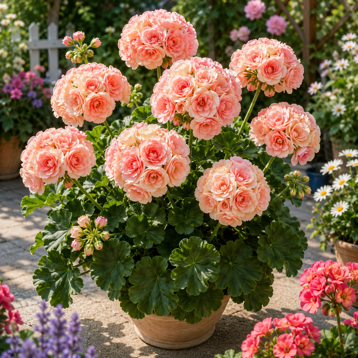 💜 Pom-Pom milžiniškų pelargonijų sėklos-LT