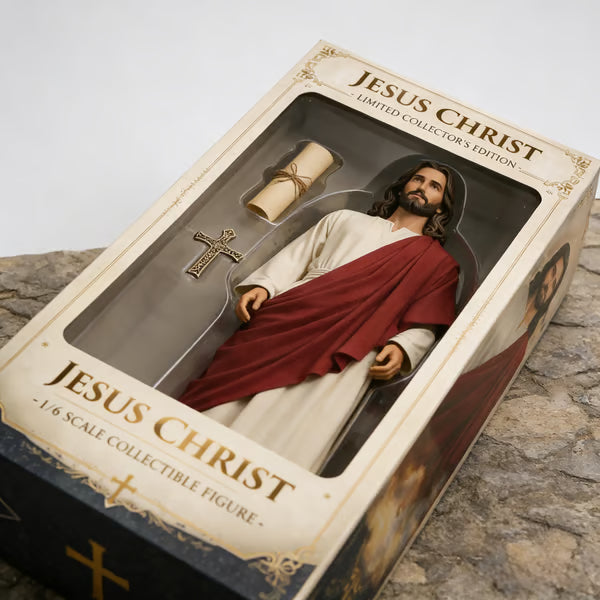 (🎁Zadnji dan 50 % popusta)🙏✝️Figura Jezusa Kristusa v omejeni zbirateljski izdaji v merilu 1/6-SI