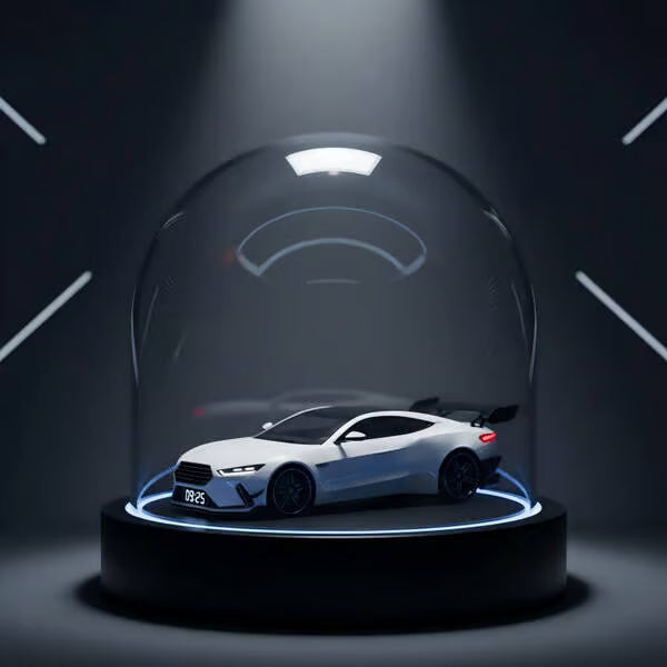 🎁 Hiperautomobilio žadintuvas🏎️ Realistiški variklio ir šviesos efektai-LT