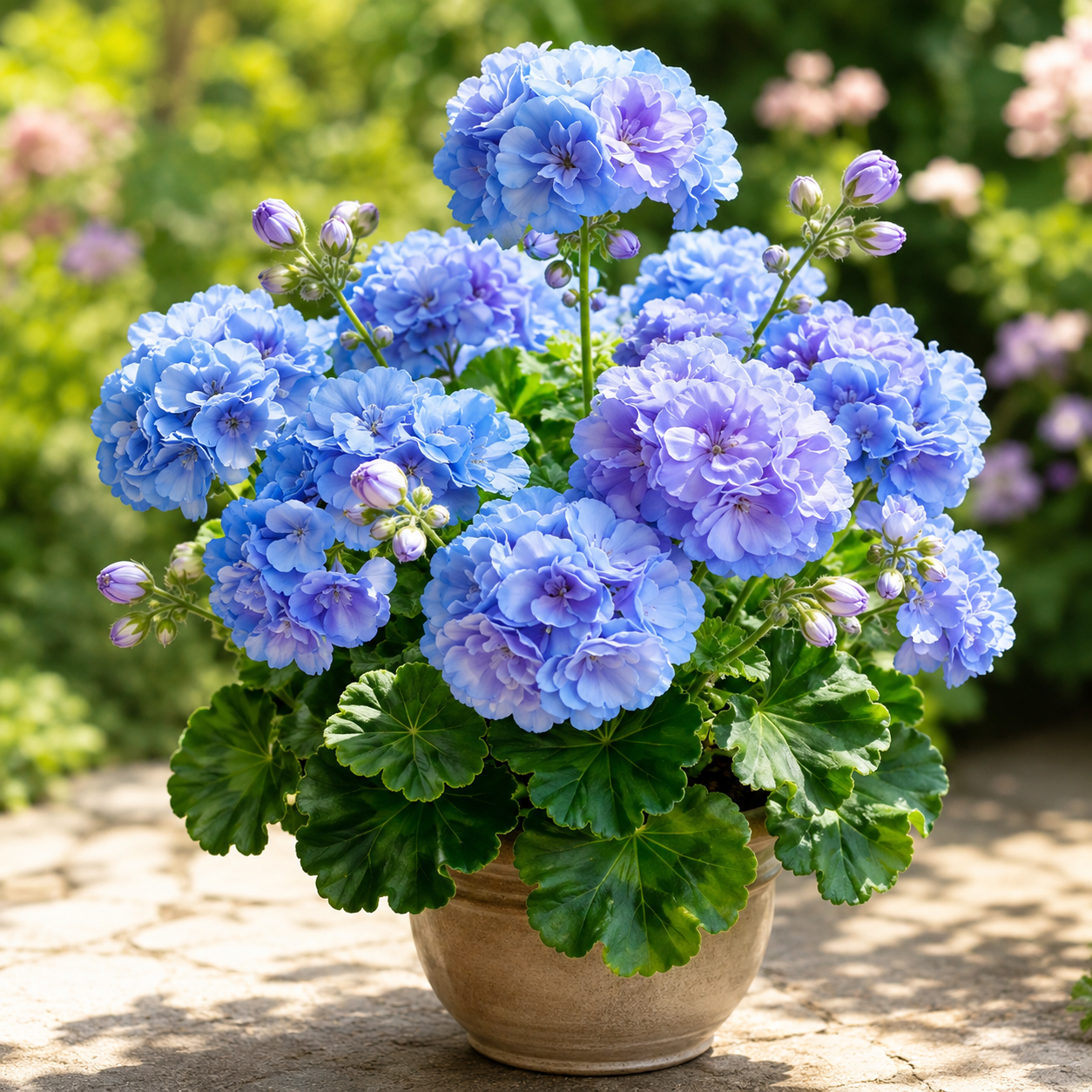 💜 Pom-Pom milžiniškų pelargonijų sėklos-LT