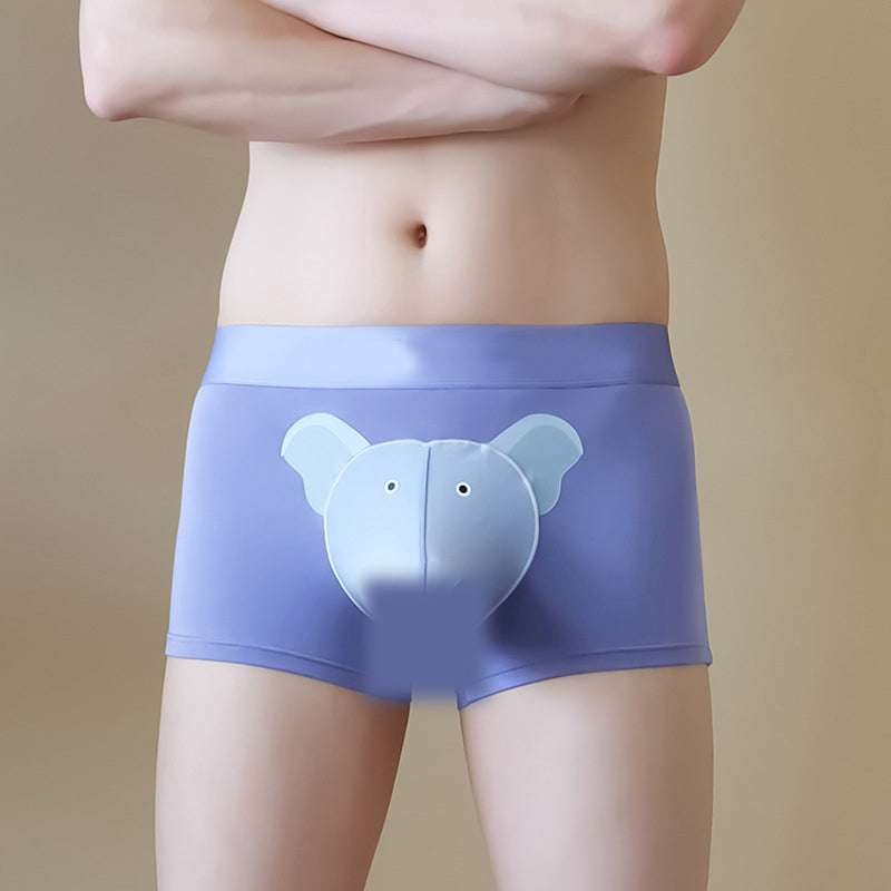 🐘Moške zračne boksarice s 3D-žepkom🩲