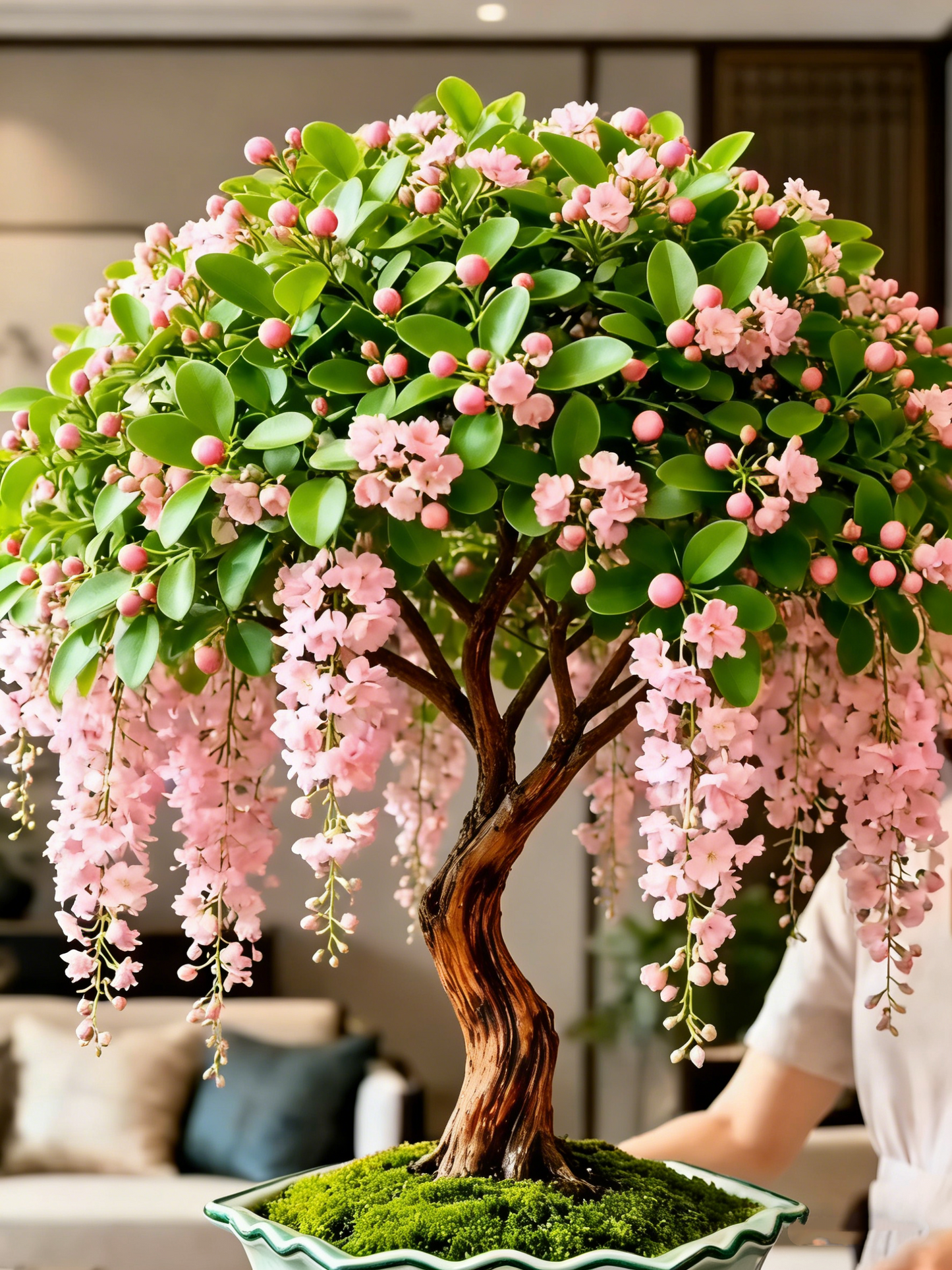 🌸【7 dienų dygimas】Paskutinę dieną taikoma nuolaida iki 50%💐Retų verkiančių jazminų svogūnėlių žiedai-LT