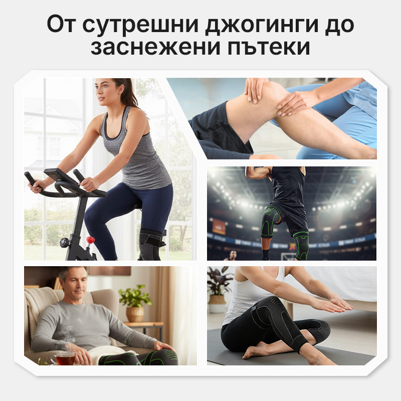 💪Турмалинов акупресурен самонагряващ се ръкав за коляно🔥