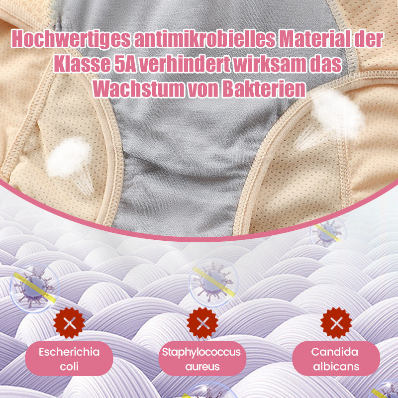 (L-8XL)🌸Купете 2, вземете 1 безплатно🔥Дамско бельо с висока талия, непромокаемо👙