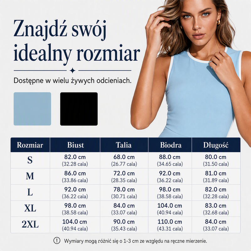 🎾 Damska sportowa sukienka tenisowa – lekka, przewiewna i wyszczuplająca