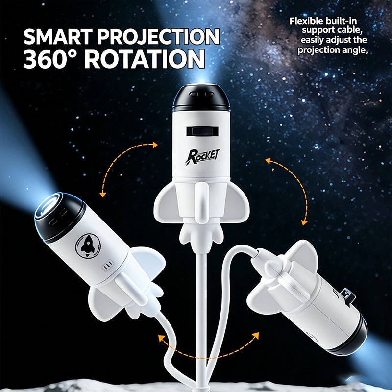 Pametni projektor, rotacija od 360°. Pogodno za automobil, interijer i bilo koje mjesto s odgovarajućom atmosferom.-HR