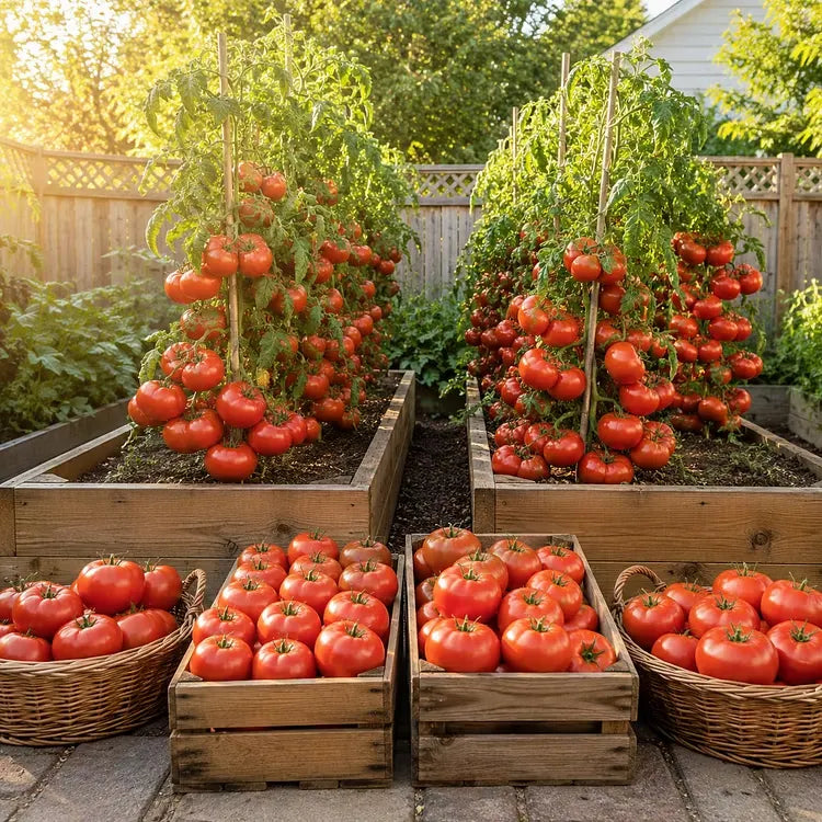 🍅 „Giant Vineman“ pomidorų sėklos – užsiauginkite didelius, skanius pomidorus namuose-LT