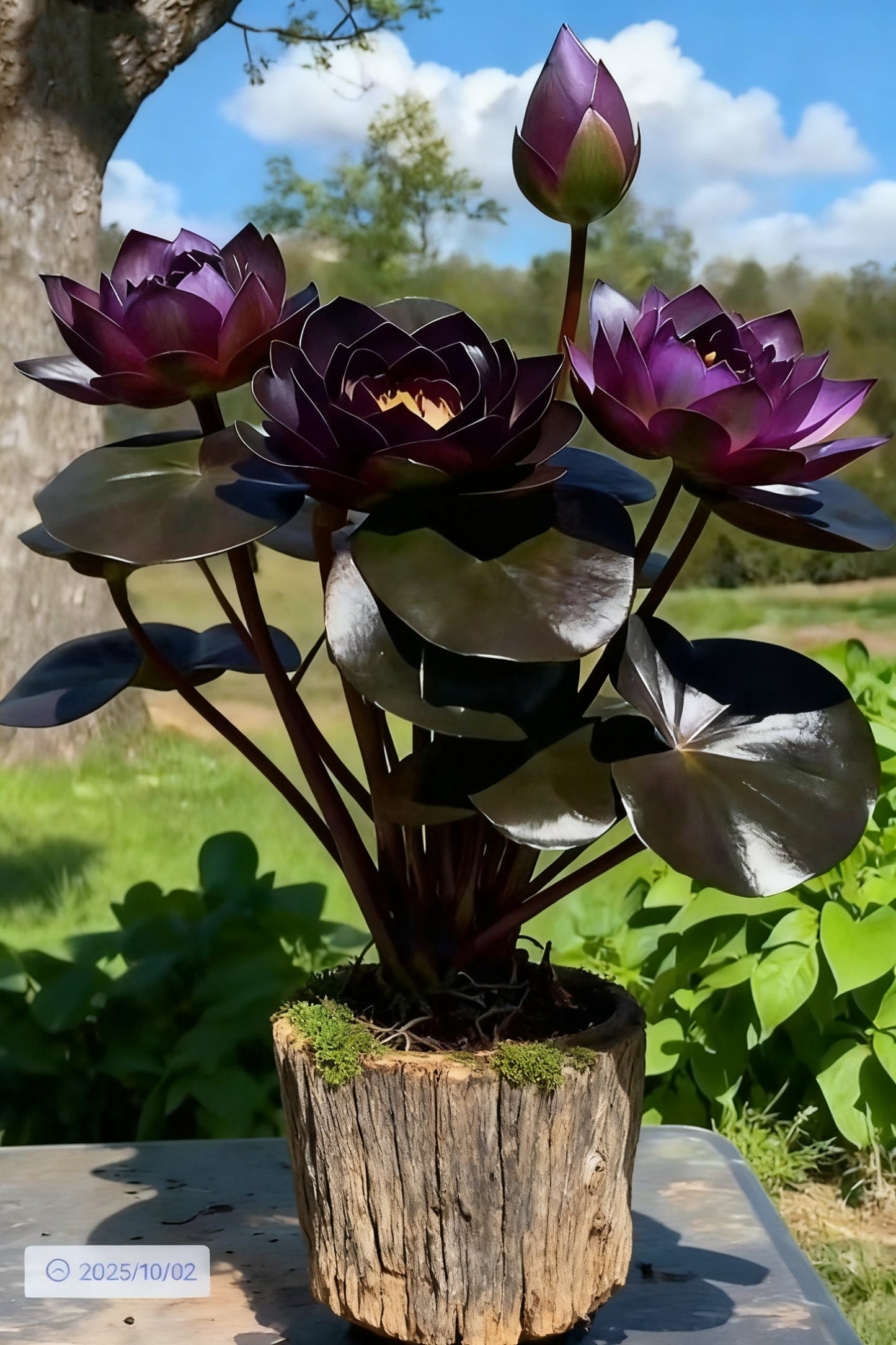 🌌💜 Лотос в сянка – рядка красота във вашата градина🌸
