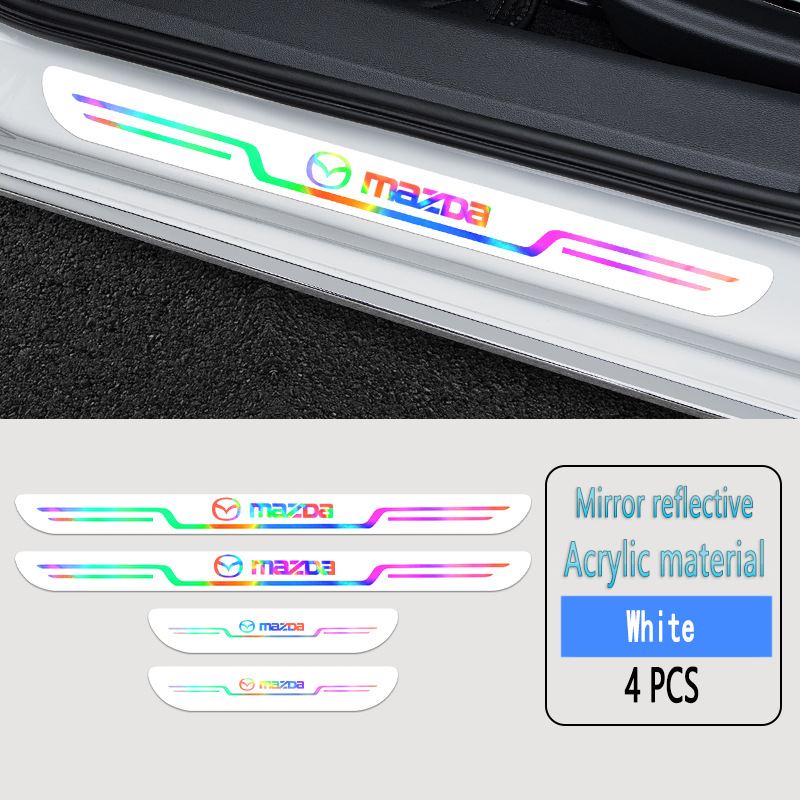Tiras protectoras antiincrustantes para umbrales de puertas de coche 🎉 4 piezas🎉-ES