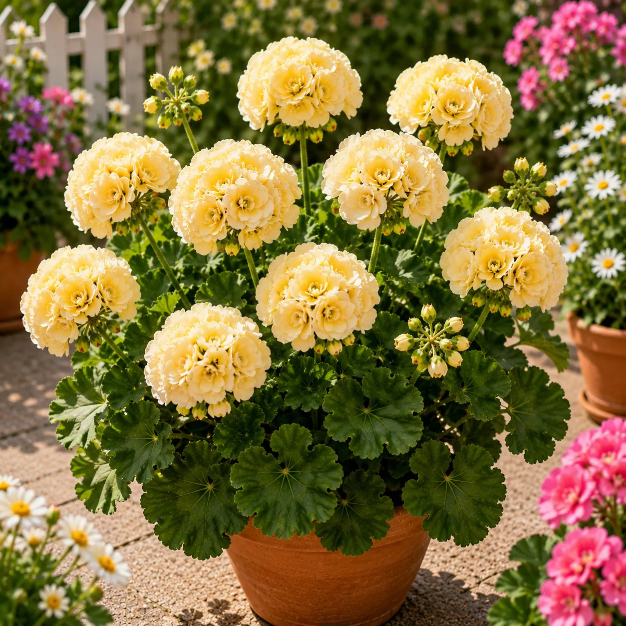 💜 Pom-Pom milžiniškų pelargonijų sėklos-LT