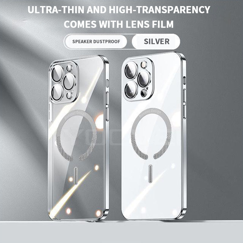Магнитен прозрачен калъф за iPhone
