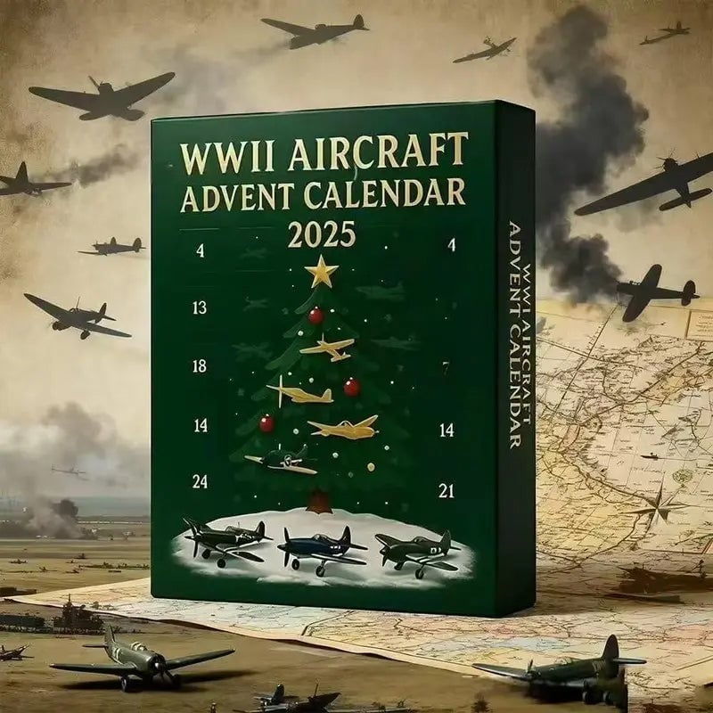 Kalendarz adwentowy samolotów na rok 2025 Samolot z II wojny światowej