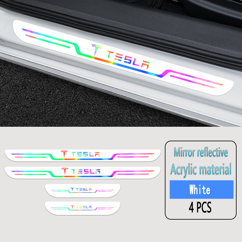 Tiras protectoras antiincrustantes para umbrales de puertas de coche 🎉 4 piezas🎉-ES