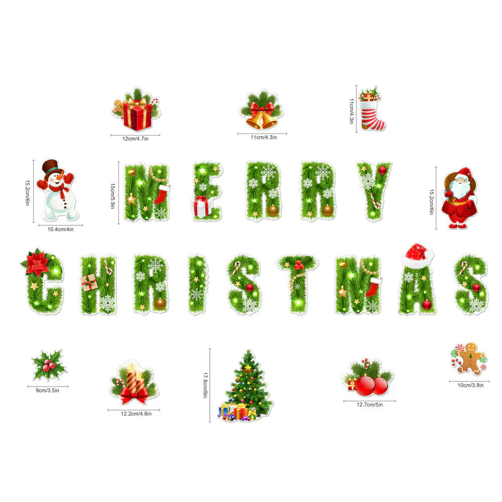 🎁🎅 Магнитен стикер с коледна тематика🎄