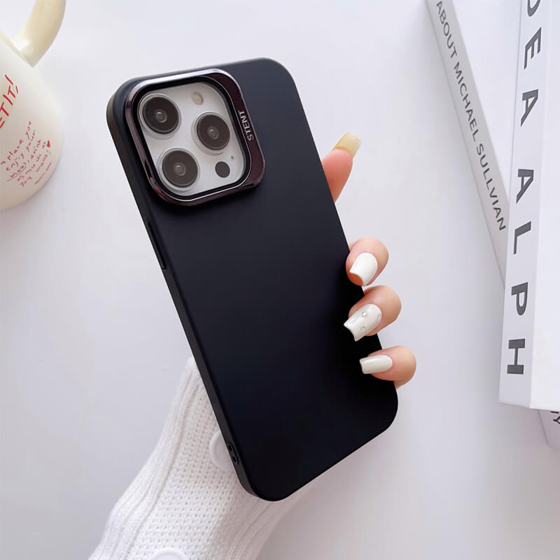 НЕВИДИМА ПОДПОРА И ЗАЩИТА НА ОБЕКТИВА ТЪНЪК КЕЙС ЗА IPHONE