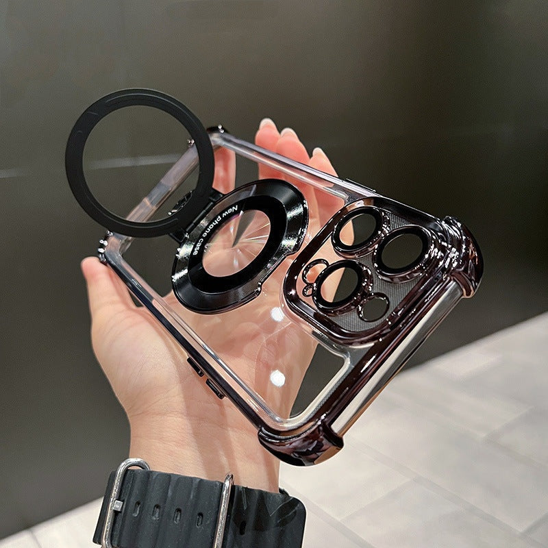 Ovitek proti padcem z magnetnim držalom za iPhone