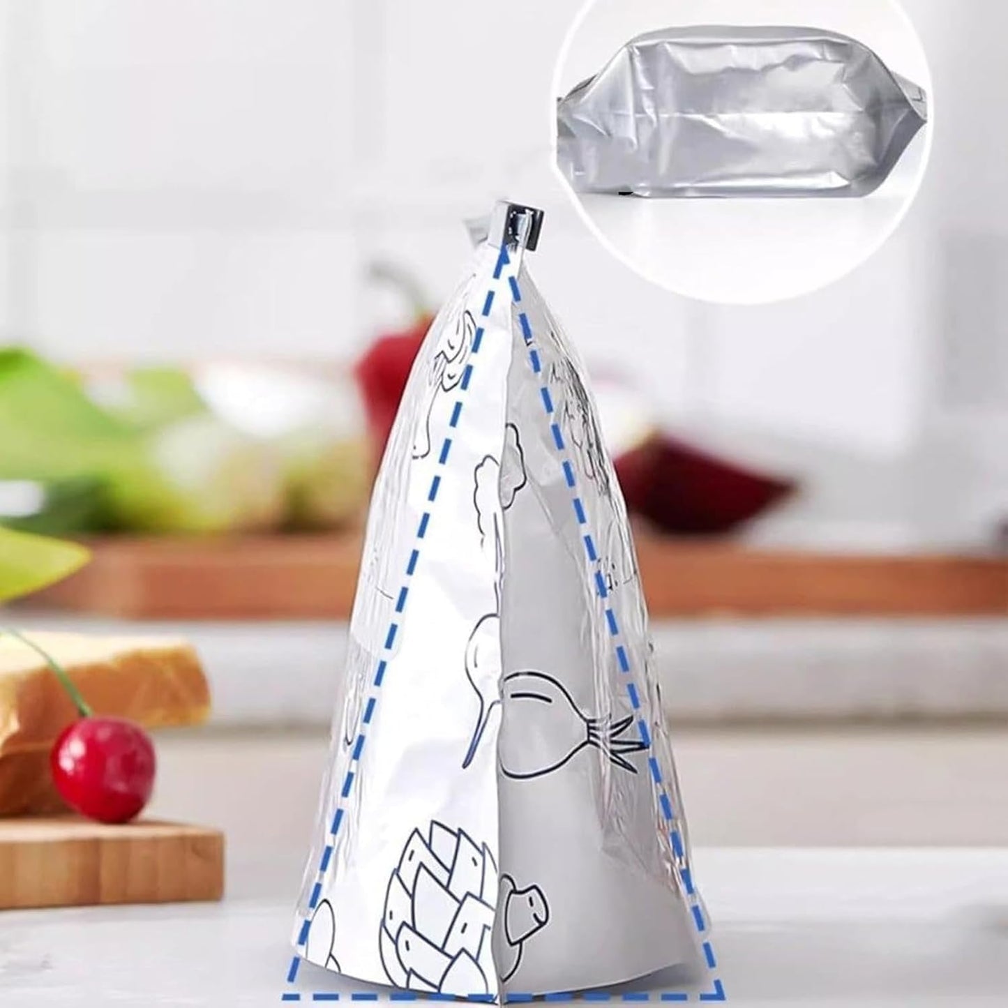 Daugkartinio naudojimo aliuminio maišeliai šviežumui išsaugoti – naujas geriausias jūsų virtuvės draugas! 🍴✨-LT