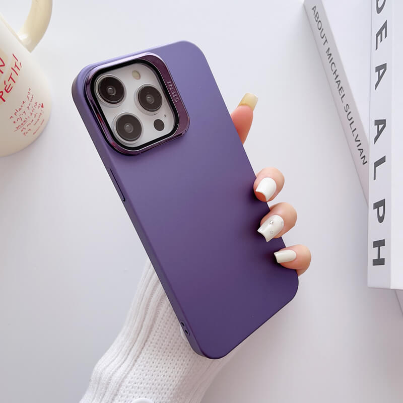 НЕВИДИМА ПОДПОРА И ЗАЩИТА НА ОБЕКТИВА ТЪНЪК КЕЙС ЗА IPHONE