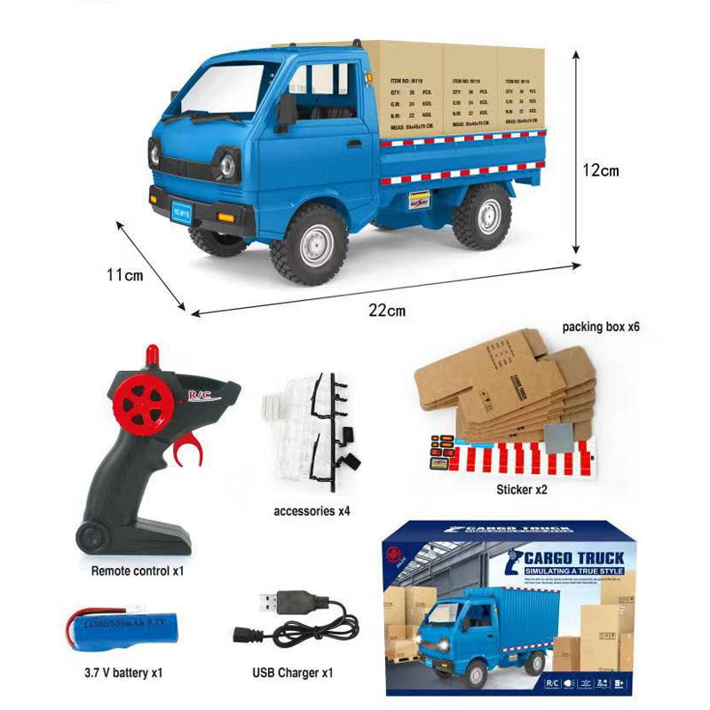 🔥🎁 Nuotoliniu būdu valdomas, įkraunamas konteinervežis 🎮🚚-LT