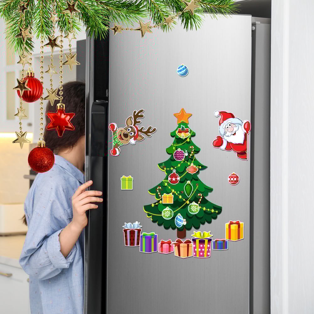 🎁🎅 Магнитен стикер с коледна тематика🎄