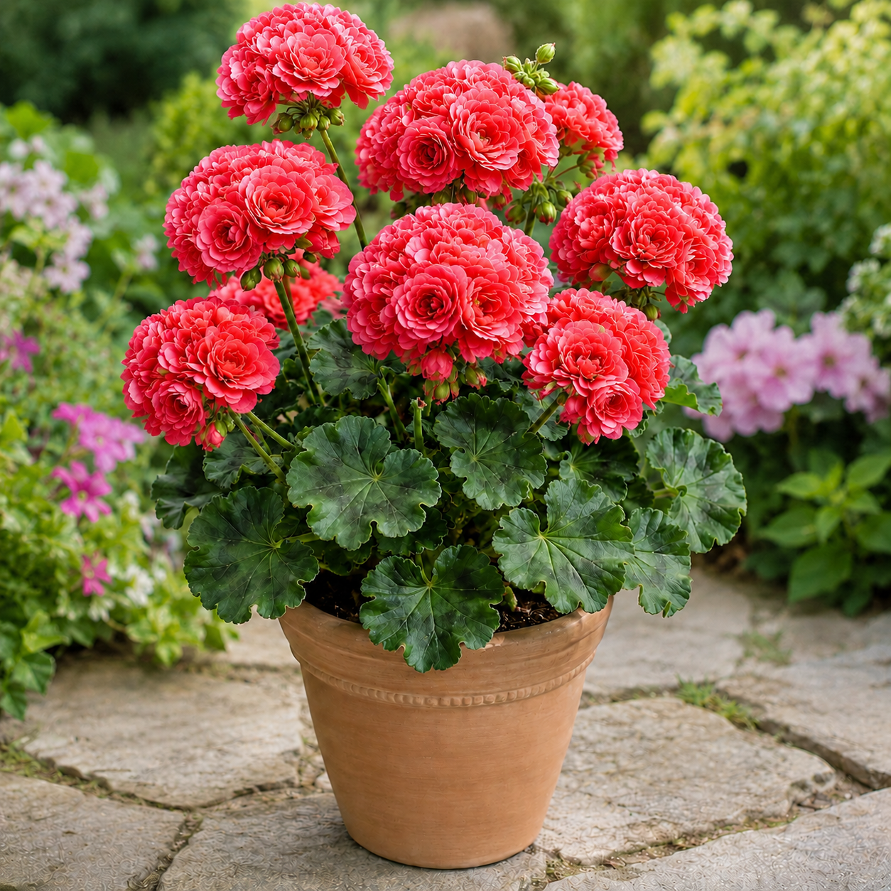 💜 Pom-Pom milžiniškų pelargonijų sėklos-LT